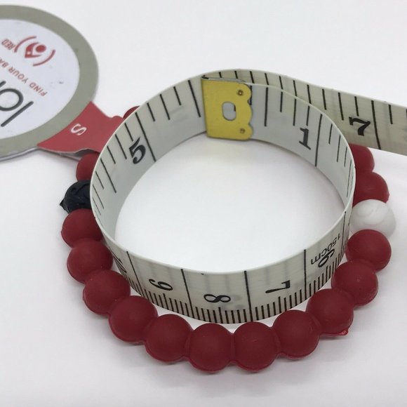 Lokai Find Your Balance Bracelet Red Size Small - Picture 5 of 6